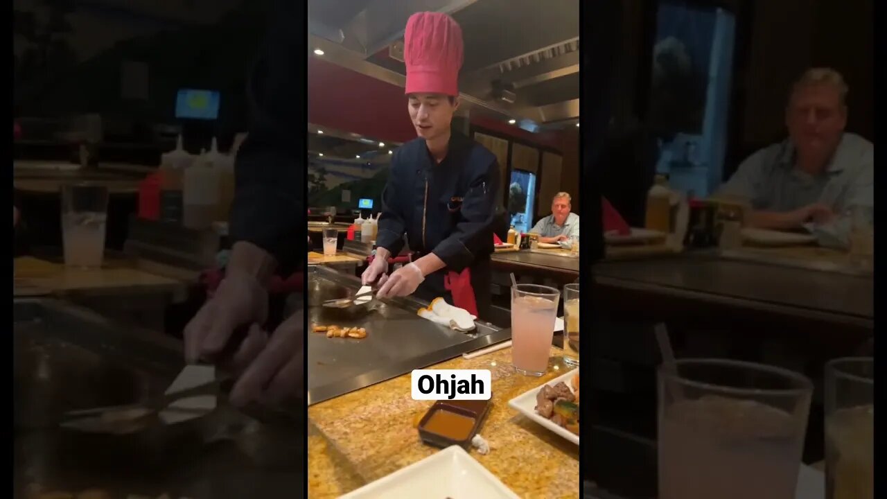 Gotta love hibachi n Chanti🤪