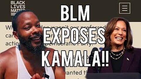 Black Lives Matter SHOCKINGLY Denounces Kamala Harris!