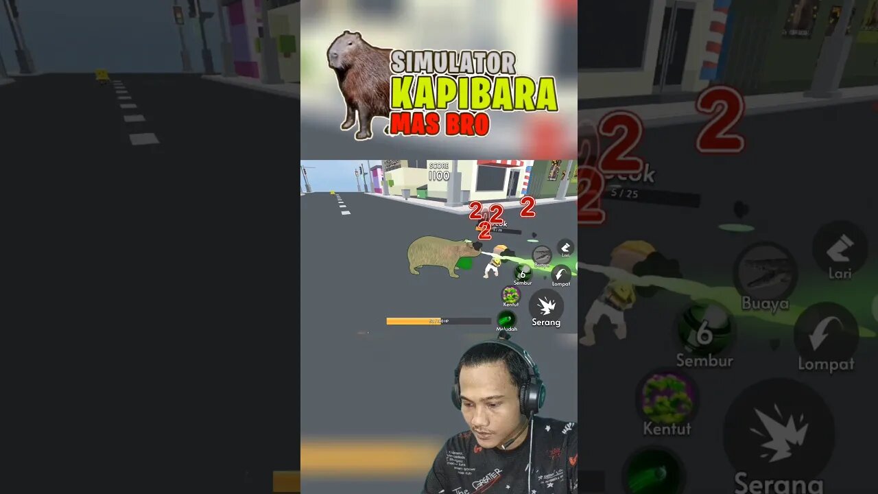 Masbro vs bocil epep | Simulator Kapibara Masbro