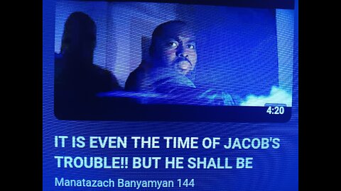 IN THE TIME OF "JACOB'S TROUBLE": THE ELECT HEBREW ISRAELITE MEN WILL BE SAVED!! (Jeremiah 30:7)!!