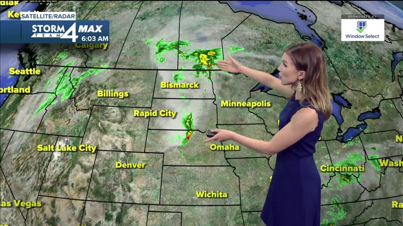 Cooler towards the lake, but still toasty inland
