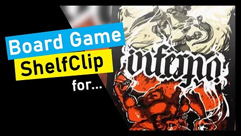 🌱ShelfClips: Inferno: Card Game (Short Board Game Preview)