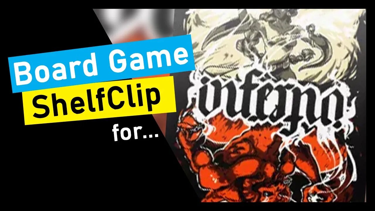 🌱ShelfClips: Inferno: Card Game (Short Board Game Preview)