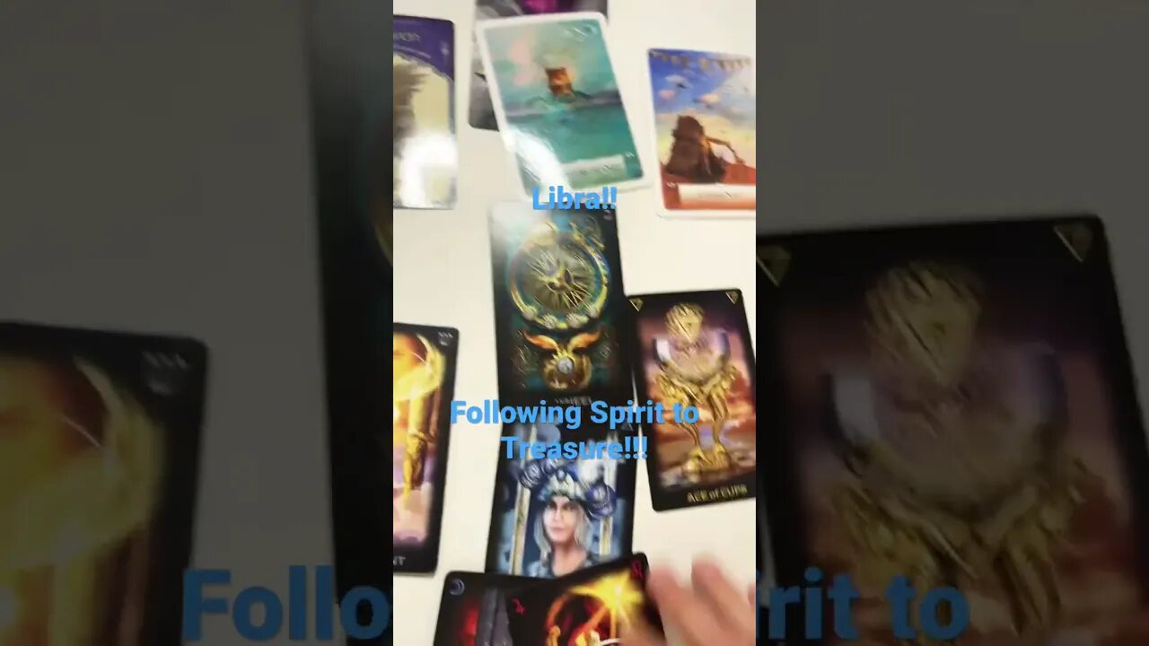 Libra | “Following your intuition to treasures!!” #libra #tarot #shorts