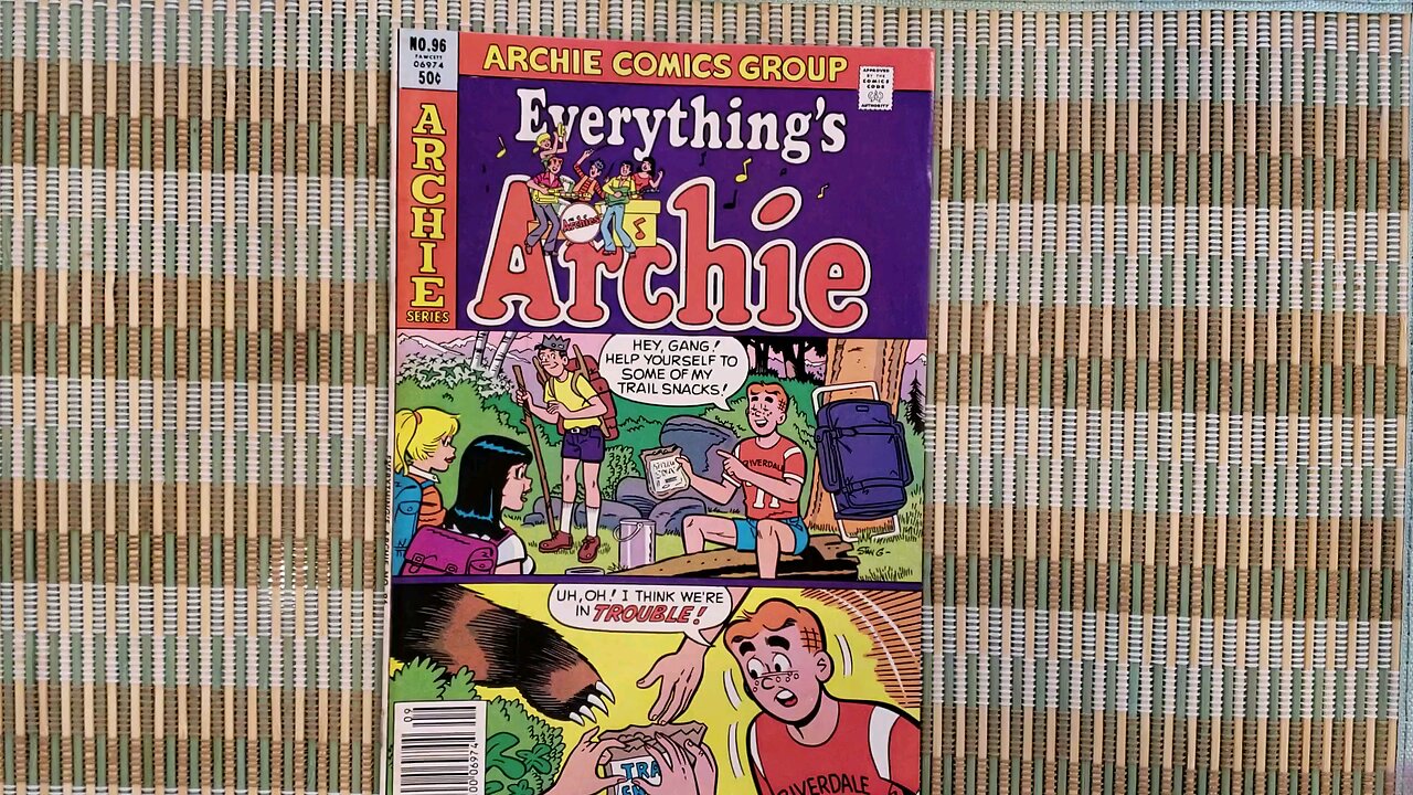 Everything's Archie No. 96 comic book September 1981 Archie Music Corp