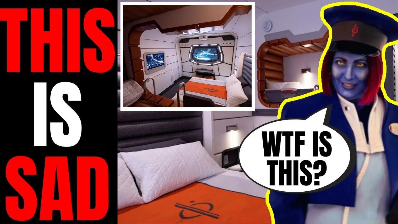 Even Disney Star Wars Shills Think The Galactic Starcruiser Rooms Are TERRIBLE | $6000 For THIS?!?