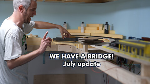 we have a BRIDGE on my H0 Layout!