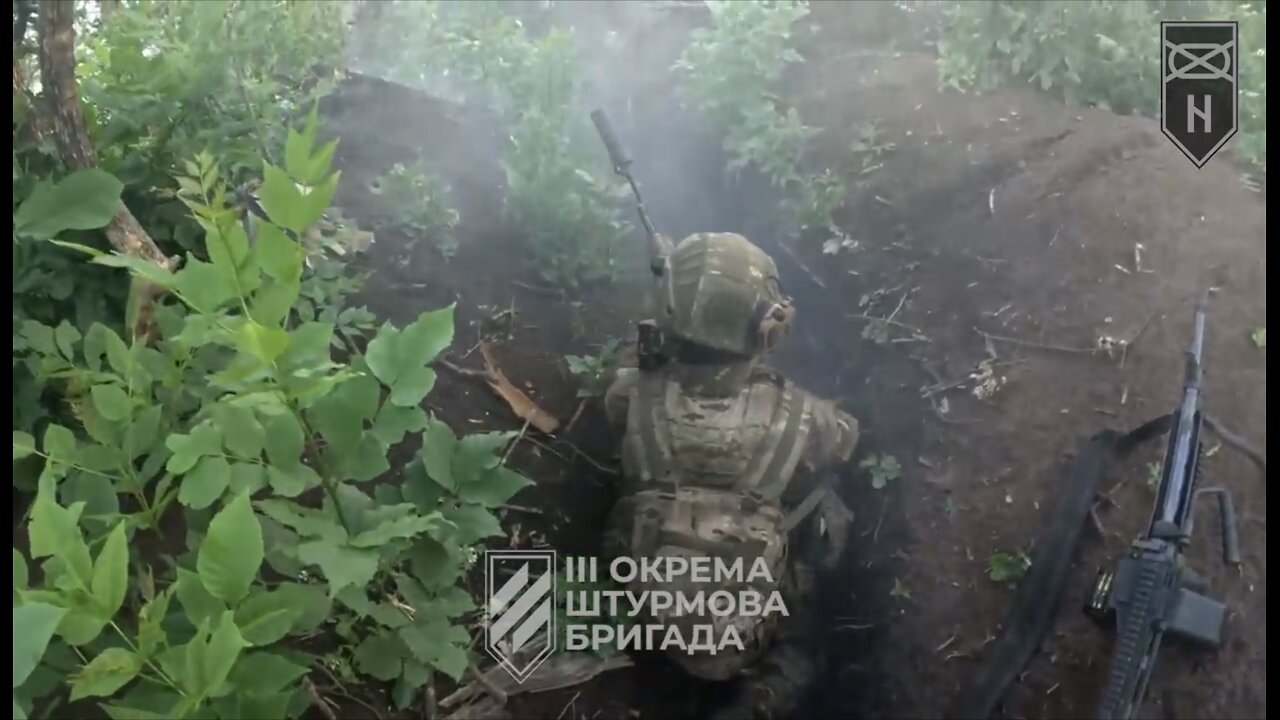 GoPro Combat footage from Ukraine's 3rd Assault Brigade
