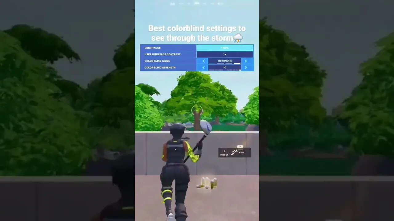 best settings #shorts #viral #fortnite #keyboard #mouse #storm #colorblind