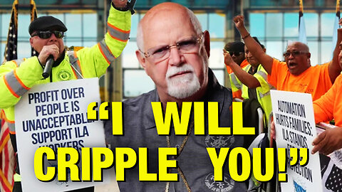 Dockworkers FLEX Their Union Muscle!