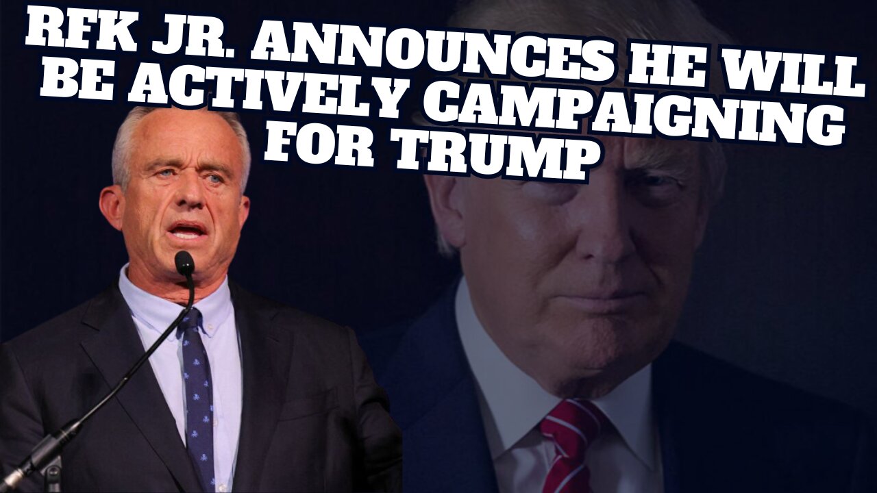 RFK Jr. Says He Will Be Campaigning for Trump & Teases Top Democrats Joining MAGA Movement