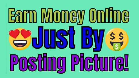 Earn Money Online Just By Posting!