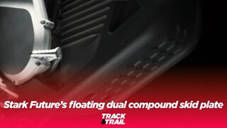 Stark Future’s innovative floating dual compound skid plate