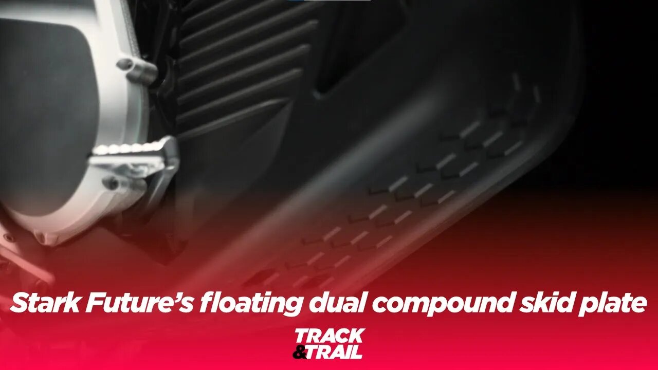 Stark Future’s innovative floating dual compound skid plate