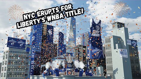 New York City ERUPTS in Celebration of Liberty's WNBA Title!