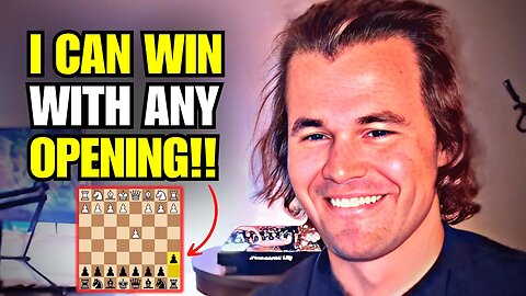Magnus Carlsen plays CHEEKY 2.A6 DEFENSE and DESTROYS Alireza Firouzja in Blitz