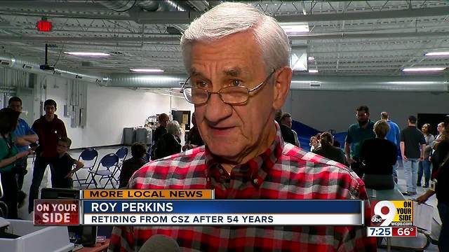 CSZ employee retires after 54 yeats