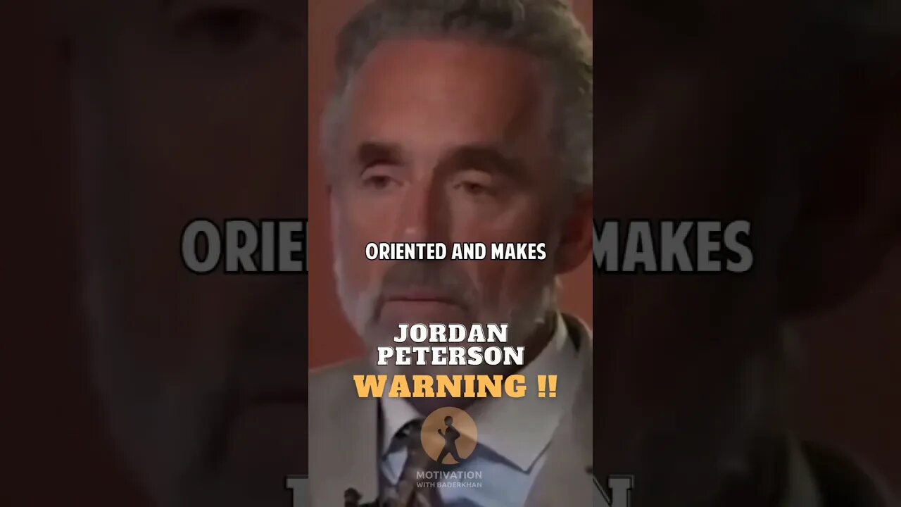 Jordan Peterson Sends A Concerning Warning !