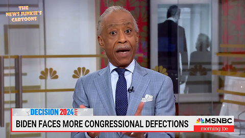 Democrat Al Sharpton basically calls Joe Biden and his handlers racist for not having black reporters question him during the "Big Boy" press conference.