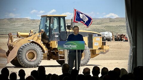 🚨 Construction Underway Of Bill Gate's Terra Power Nuclear Plant Site In Kemmerer, Wyoming