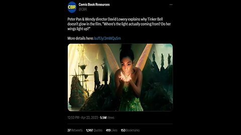 Disney is ashamed of new Tinkerbell