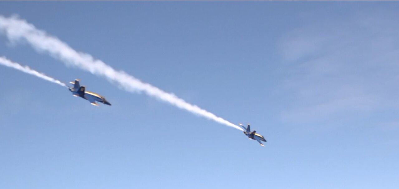 Blue Angels Two Ship Practice