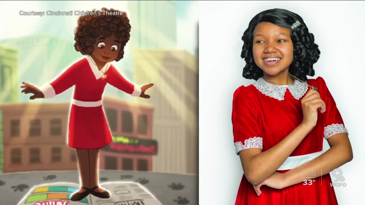 14-year-old honors student is Cincinnati's first black 'Annie'