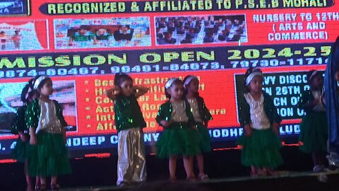 Child Dance on Stage