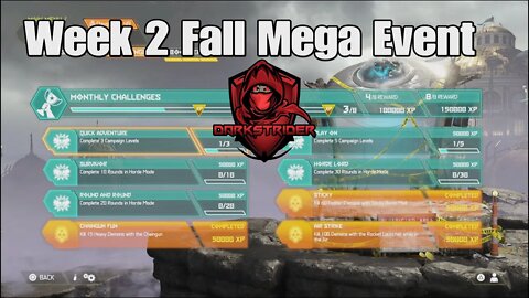 DOOM Eternal- Week 2 Fall Mega Event