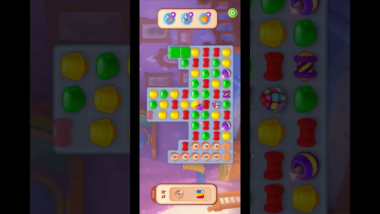 Shorts Playrix Homescapes Gameplay Walkthrough Level 12946-040