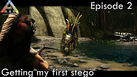 Getting my first stego - Ark Survival Evolved - Aberration EP1