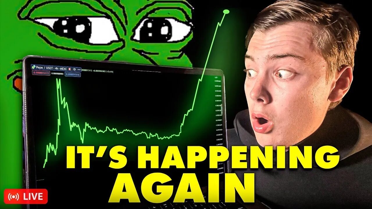 PEPE Coin Set To Explode 🚀 | This Rally Could Be BIGGER Than Last Time!