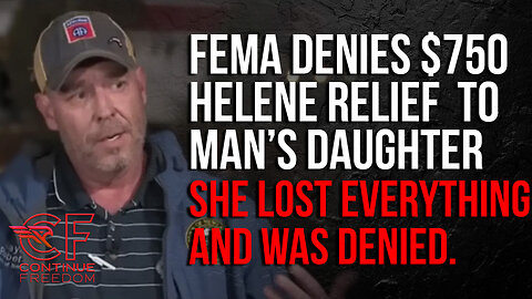 FEMA Denies $750 Payment to Woman WHO LOST HER HOME!