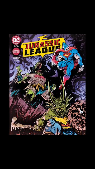 DC Studios Working On Animated Jurassic League Film