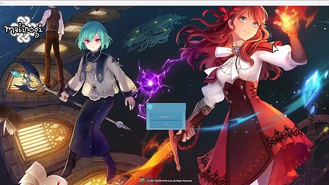 Mabinogi log in screen 2023