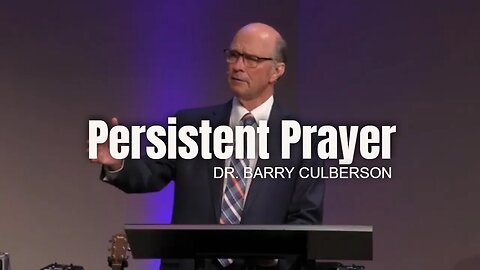 Persistent Prayer