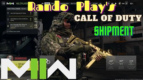 Rando Play's Call Of Duty Modern Warfare 2 SHIPMENT