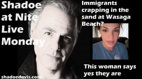 July 22nd/2024- Immigrants crapping on Wasaga Beach & Whitney Webb vs Robert Barnes