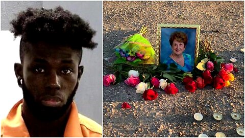 Black suspect murders a white female