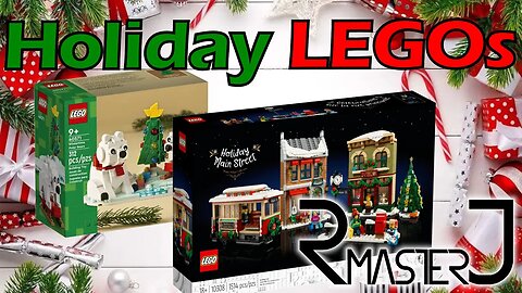 Holiday Lego Builds | Main Street (10308) & Polar Bears (40571)