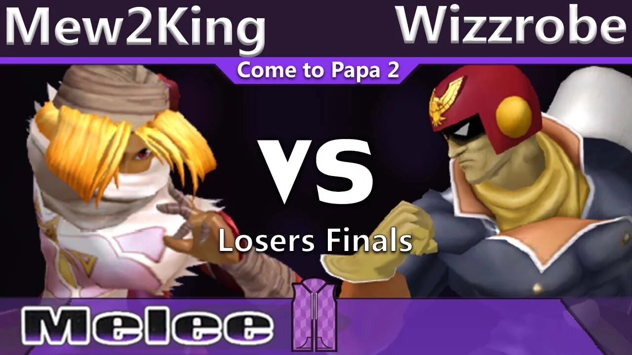 FOX|MVG|Mew2King (Sheik) vs. COG|Wizzrobe (C. Falcon) - Melee Losers Finals - CTP2