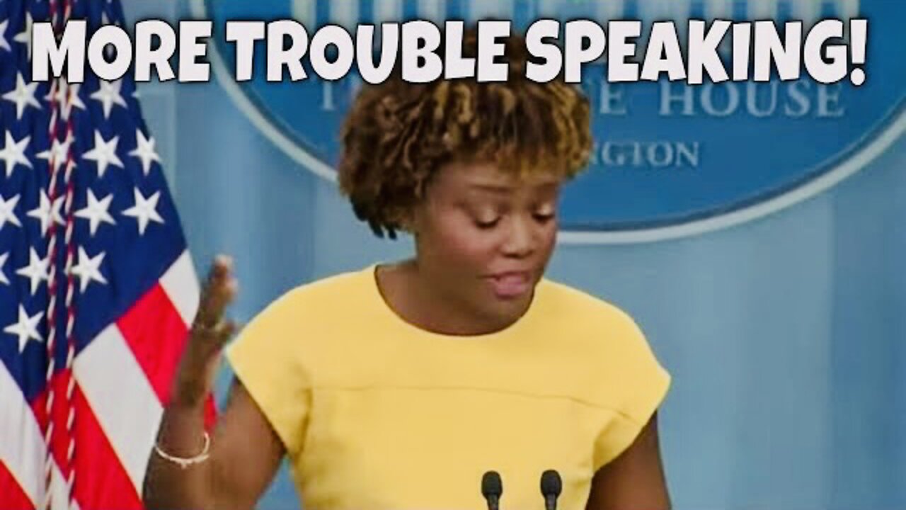 #KJP is BLUBBERING MESS when asked If Biden Will Hold Press Conf. After Begging Saudi Arabia For Oil