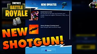 *NEW* Heavy Shotgun coming to Fortnite Battle Royale!