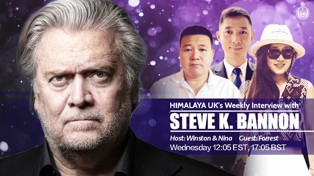 Weekly Interview with Mr. Bannon (every Wed) 13th October, 2021