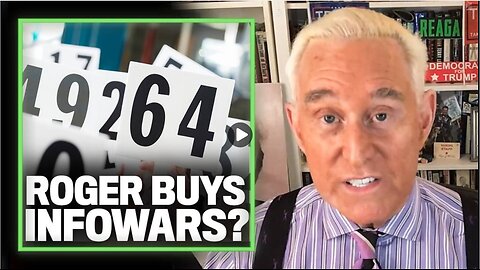 Roger Stone Updates On Plan To Save Infowars