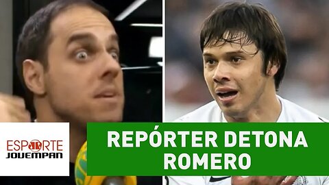 Repórter se EXALTA e DETONA Romero após embaixadinhas!