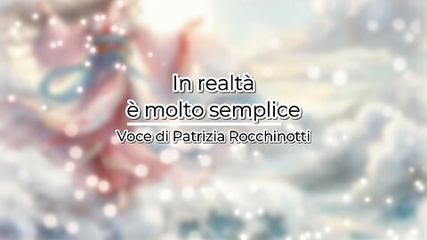 In realtà è molto semplice