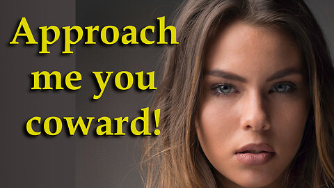 Men Walking Away. Women Desperately Complain that Men Don't Approach Them.