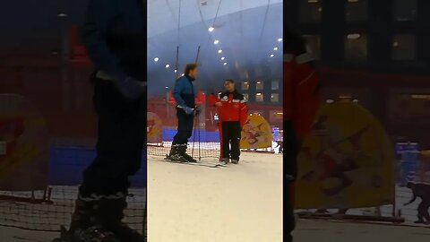 Kicked Out Of Skiing #shorts #dubai #ski