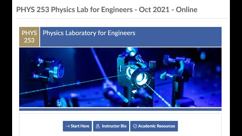 How to complete ERAU PHYS 253 Lab Reports